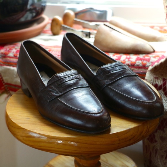Vintage Botticelli Handmade Italian Leather Loafers main image 11